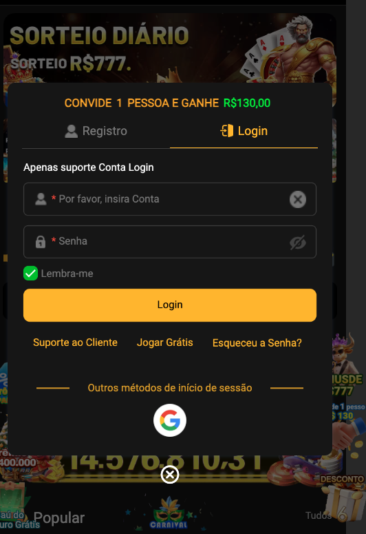 Aplicativo móvel 600BET